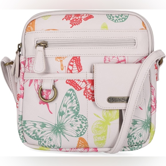 MultiSac Handbags - MultiSac North South Mini Zip Around Crossbody Bag